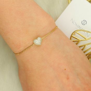 Bransoletka LifePoetry z pozłacanym sercem 💛 bambus  srebrna biżuteria damska (2).jpg